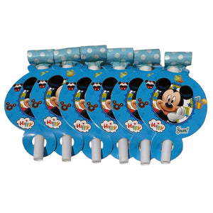 Mickey Mouse Theme Party Blowouts [6 Nos]