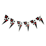 Poker Casino Theme Party Pennant Wall Banner - Funzoop-the-partyshop