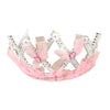 PINK RIBBON SILVER CROWN-funzoop-thepartyshop