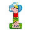 Peppa Theme 1st Birthday Candle - Funzoop-thepartyshop