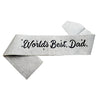 World's Best Dad Glitter Sash