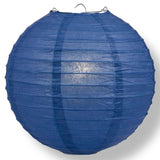 12" Round Paper Lanterns [1 Nos] - Available in 10 Colors: Blue/ Pink/LIght Pink/ Green/ Yellow/ Red/ White/Green/ Orange/Black