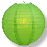 12" Round Paper Lanterns [1 Nos] - Available in 10 Colors: Blue/ Pink/LIght Pink/ Green/ Yellow/ Red/ White/Green/ Orange/Black