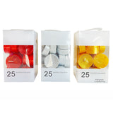 scented glitter tealight candles assorted colors decorative aroma tealights for party decor and gifting Funzoop The Party Shop