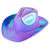 Holographic Plastic Party Hat - Assorted Colours (1 Pc)