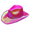 Holographic Plastic Party Hat - Assorted Colours (1 Pc)