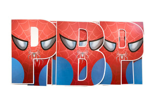 Spider-man Theme Birthday Wall Banner-funzoop-thepartyshop