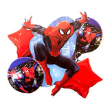 Spiderman 5-in-1 Foil Balloon Set-funzoop-thepartyshop