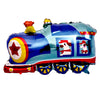 Train Engine Shaped Foil Balloon-funzoop-thepartyshop