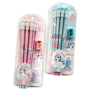 Unicorn Set Of 12 Pencils - Assorted (1 Pc)