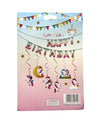 Unicorn Theme Birthday Wall Banner