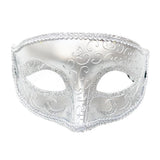Venetian Party Glitter Eye Mask - Assorted Colors (1Pcs)