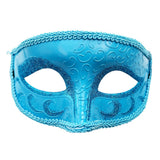 Venetian Party Glitter Eye Mask - Assorted Colors (1Pcs)