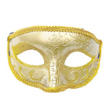 Venetian Party Glitter Eye Mask - Assorted Colors (1Pcs)