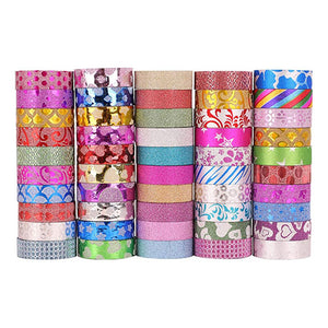 Washi Decorative Tapes Set (10 Rolls)-funzoop-thepartyshop