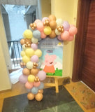 Peppa Pig Themed Decor For Birthday with Welcome Board [ BD48 ]