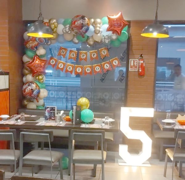 Car Theme Birthday Decor [ BD97 ]
