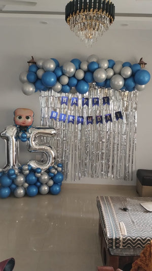 Boss Baby Theme Decor at Home for Birthday [ BD122 ]