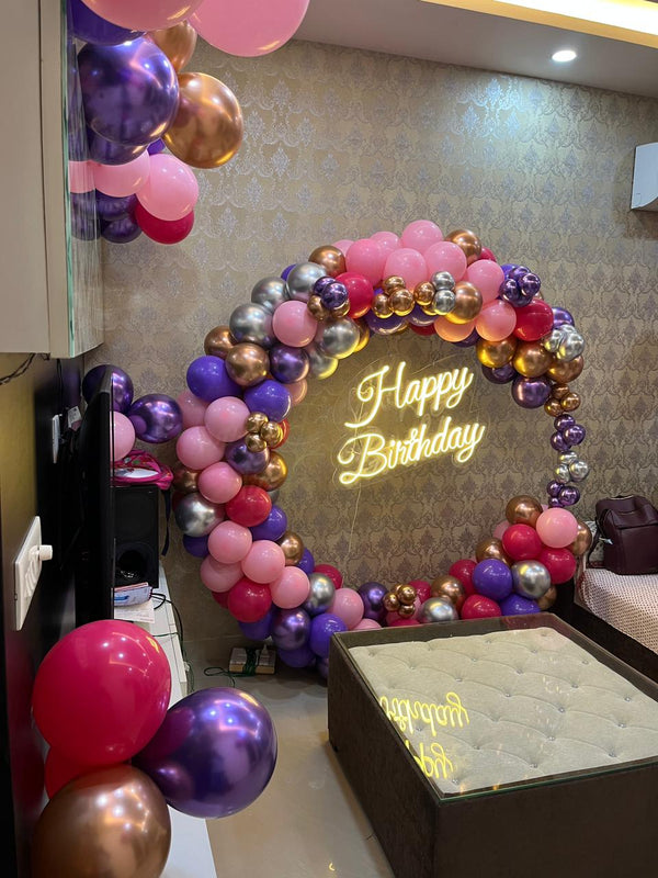 Pinky Pink Birthday Decor [ BD120 ]