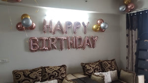 Crome Balloon Birthday Decor [ BD113 ]