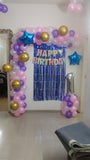 Birthday Decor with Foil Curtain and Standee [ BD149 ]