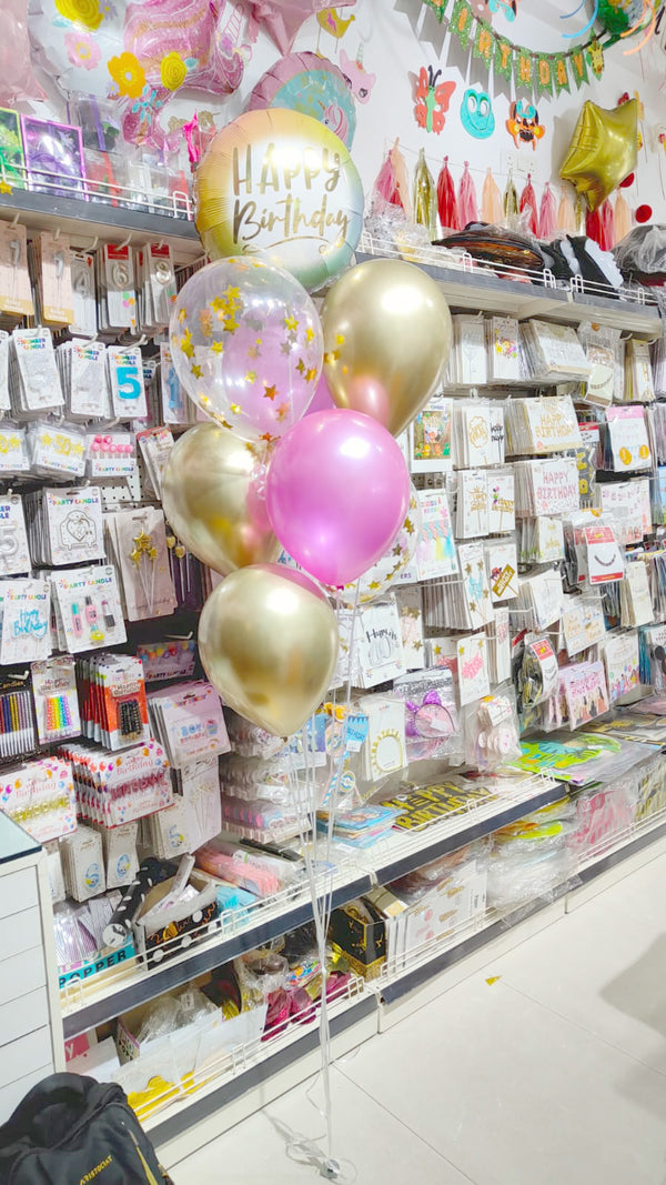 Stay Fabulous Birthday Helium Balloon Bouquet (BQF02)