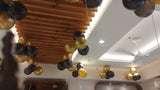 Golden Black Theme Birthday Decor [ BD158 ] - Call for Price