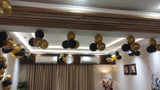 Golden Black Theme Birthday Decor [ BD158 ] - Call for Price