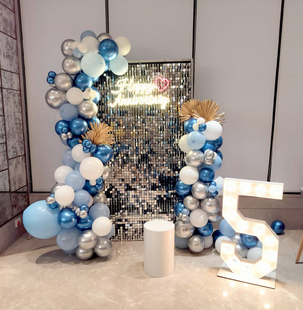 Extravagant Anniversary Balloon Decoration