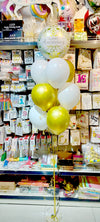 Happy Anniversary Helium Balloon Bouquet (BQA04) - stars from Rs 1200