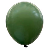 Flyde brand isolated 12 inch avocado green latex party decoration inflated balloon sold by Funzoop The Party Shop