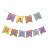 Baby shower party backdrop banner hanging decoration for mom to be celebrations from Funzoop The Party Shop