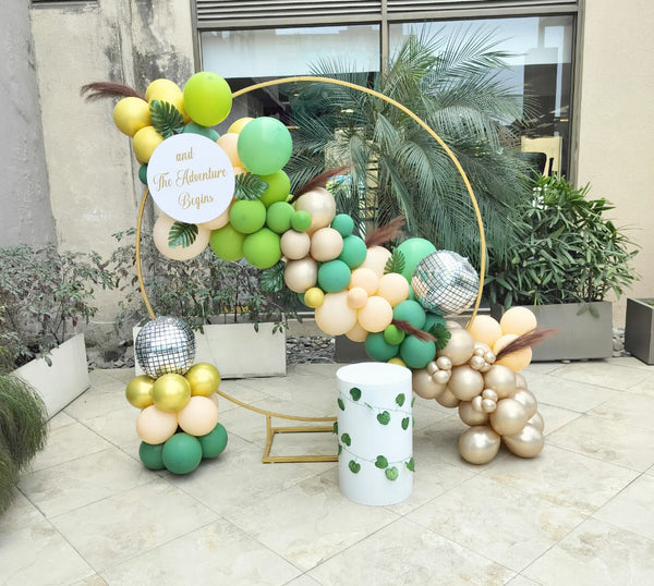 Baby Shower Jungle Balloon Decoration