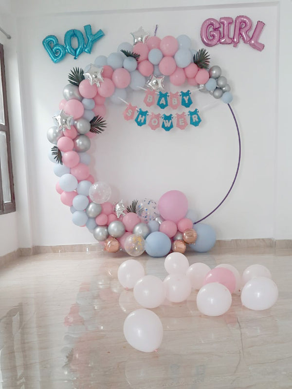 Boy or Girl Baby Shower Balloon Decoration