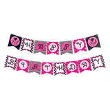 Barbie Happy Birthday Paper Wall Banner-funzoop-thepartyshop