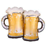 Beer mug foil balloons set for party decoration from Funzoop The Party Shop
Beer glass shaped foil balloon decoration for celebration setup from Funzoop The Party Shop