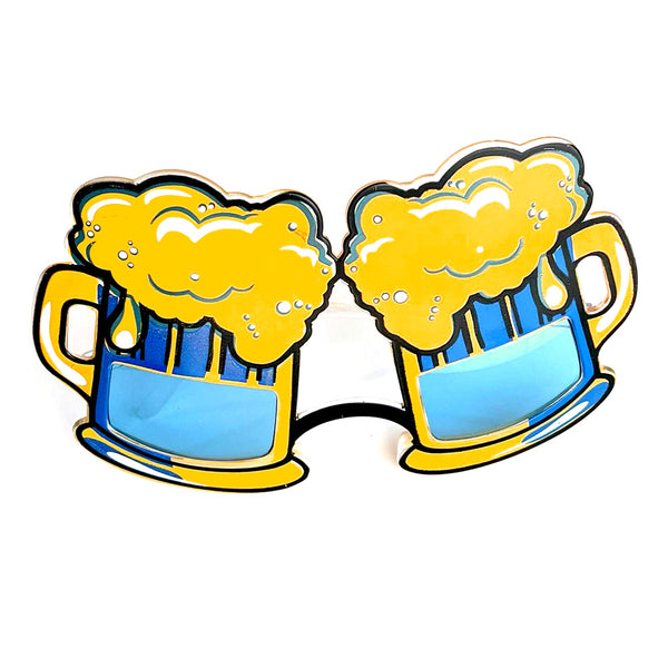 Beer mug themed party glasses for celebrations and festive events from Funzoop The Party Shop