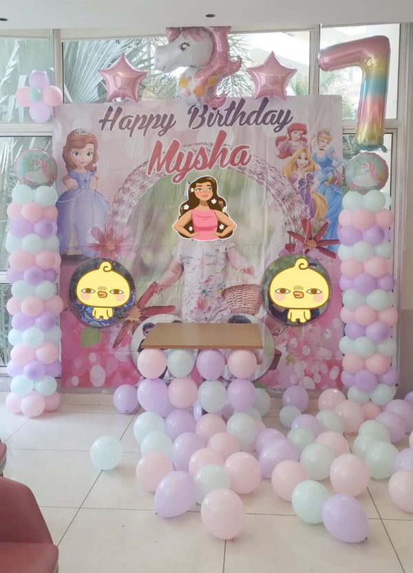 Unicorn Birthday Balloon Decoration