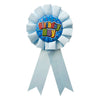 Blue Birthday Boy ribbon badge