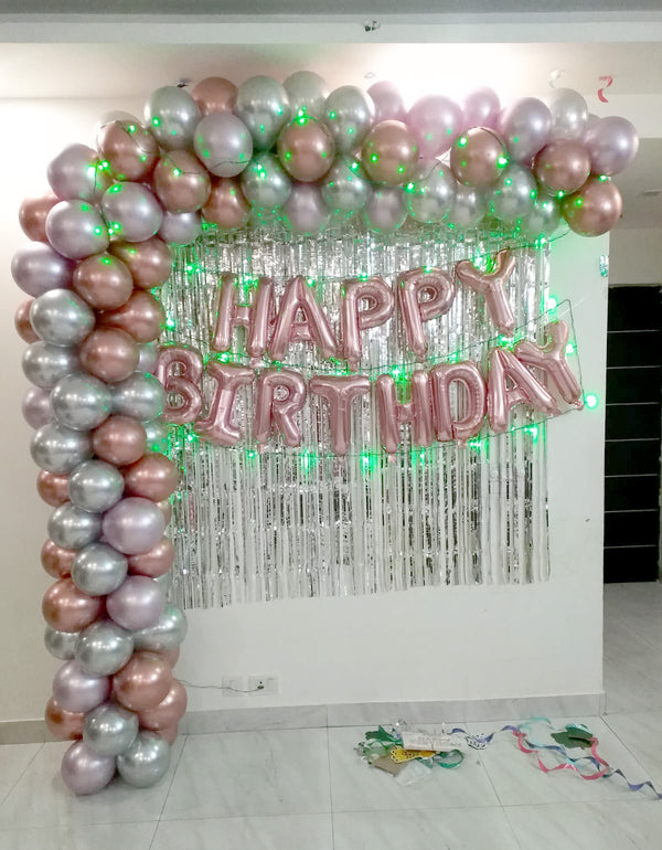 Wall Balloon Decoration at Home