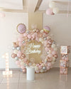 1st Birthday Balloon Arch Decor with Box Cubes [ BD28 ]