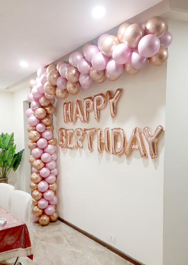 Wall Balloon Decoration at Home