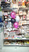 Personalised Birthday Star Foil Helium Balloon Bunch