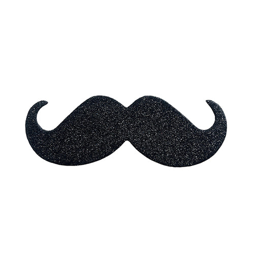 Black mustache photo booth prop headband for fun party pictures from Funzoop The Party Shop