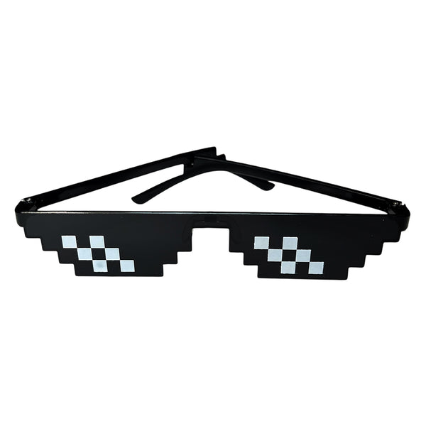 Thug Life theme party goggles in black with novelty frame design from Funzoop The Party Shop