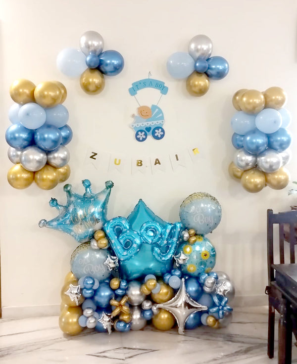 Welcome Baby Balloon Decoration