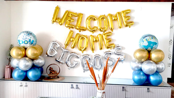 Welcome Home Big Boss Baby Arrival Balloon