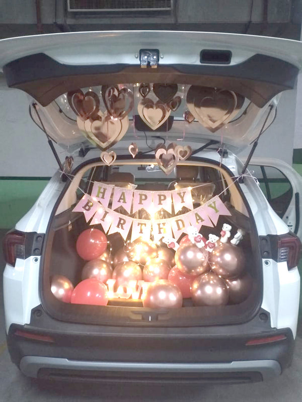 Romantic Car Boot Decoration