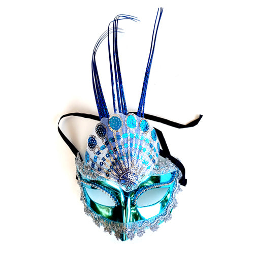 Carnival Eye Mask, Blue by Funzoop