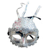 Carnival Eye Mask, Silver by Funzoop